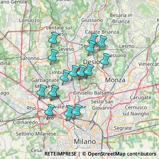 Mappa SP 35 Milano Meda, 20037 Paderno Dugnano MI (6.46375)