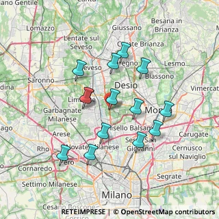 Mappa SP 35 Milano Meda, 20037 Paderno Dugnano MI (6.48571)
