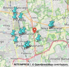 Mappa SP 35 Milano Meda, 20037 Paderno Dugnano MI (2.06692)