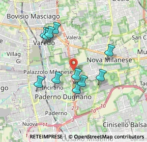 Mappa SP 35 Milano Meda, 20037 Paderno Dugnano MI (1.69182)