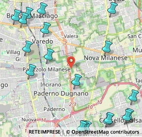 Mappa SP 35 Milano Meda, 20037 Paderno Dugnano MI (3.2385)
