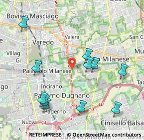 Mappa SP 35 Milano Meda, 20037 Paderno Dugnano MI (2.24182)