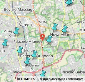 Mappa SP 35 Milano Meda, 20037 Paderno Dugnano MI (2.73583)