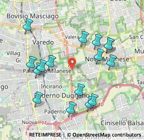 Mappa SP 35 Milano Meda, 20037 Paderno Dugnano MI (2.03688)