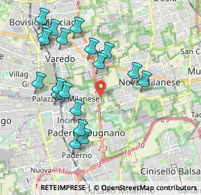 Mappa SP 35 Milano Meda, 20037 Paderno Dugnano MI (2.06105)