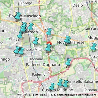 Mappa SP 35 Milano Meda, 20037 Paderno Dugnano MI (2.489)