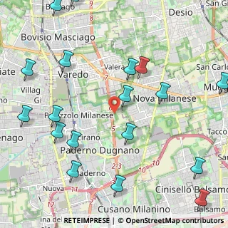 Mappa SP 35 Milano Meda, 20037 Paderno Dugnano MI (2.80944)