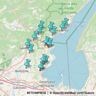 Mappa Via Fontanavecchia, 25010 San Felice del Benaco BS, Italia (6.39125)