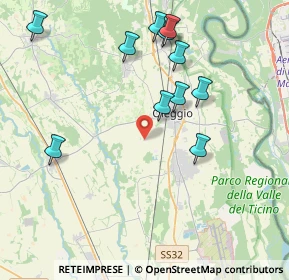 Mappa Via Alzate, 28047 Oleggio NO, Italia (4.20636)