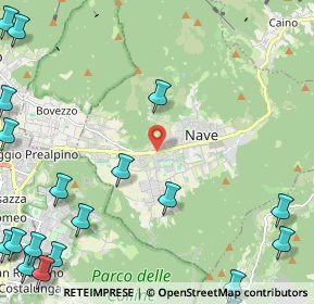 Mappa Nave Muratello, 25075 Nave BS, Italia (3.707)
