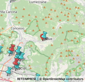 Mappa Nave Muratello, 25075 Nave BS, Italia (6.70357)