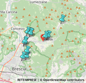 Mappa Nave Muratello, 25075 Nave BS, Italia (3.16455)