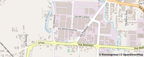 Mappa Trebaseleghe