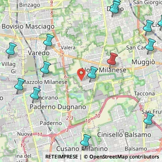 Mappa Via Alcide De Gasperi, 20054 Nova Milanese MB, Italia (3.23143)