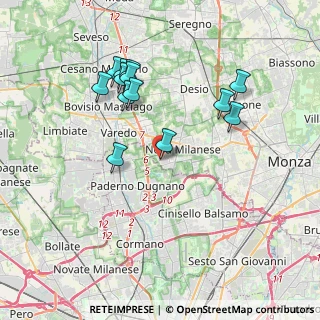 Mappa Via Alcide De Gasperi, 20054 Nova Milanese MB, Italia (3.67)