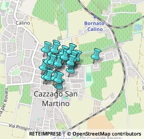Mappa Via Enrico Berlinguer, 25046 Cazzago San Martino BS, Italia (0.22759)