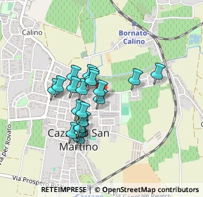 Mappa Via Enrico Berlinguer, 25046 Cazzago San Martino BS, Italia (0.3365)