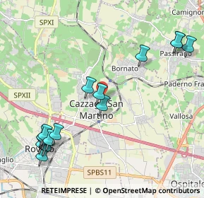 Mappa Via Enrico Berlinguer, 25046 Cazzago San Martino BS, Italia (2.53688)