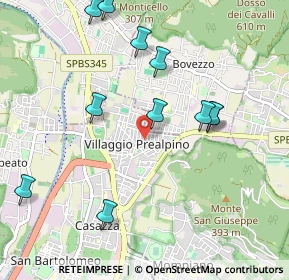 Mappa Villaggio Prealpino Traversa Decima, 25136 Brescia BS, Italia (1.08182)