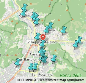 Mappa Villaggio Prealpino Traversa Decima, 25136 Brescia BS, Italia (2.038)