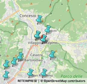 Mappa Villaggio Prealpino Traversa Decima, 25136 Brescia BS, Italia (2.30929)