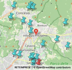 Mappa Villaggio Prealpino Traversa Decima, 25136 Brescia BS, Italia (2.7215)