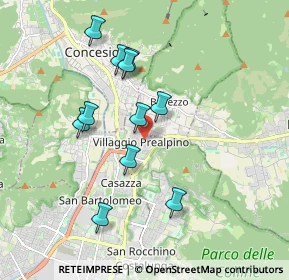 Mappa Villaggio Prealpino Traversa Decima, 25136 Brescia BS, Italia (1.69273)