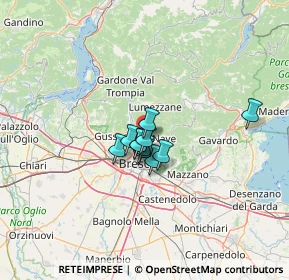 Mappa Villaggio Prealpino Traversa Decima, 25136 Brescia BS, Italia (6.89636)