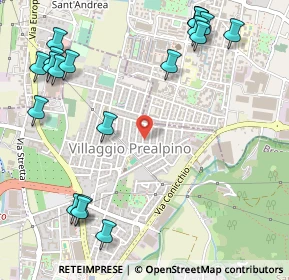 Mappa Villaggio Prealpino Traversa Decima, 25136 Brescia BS, Italia (0.71)