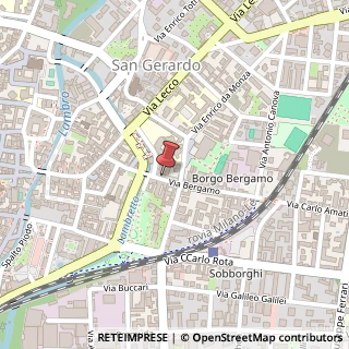 Mappa Via Bergamo, 3, 20900 Monza, Monza e Brianza (Lombardia)
