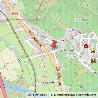 Mappa Via Torino, 8, 10010 Carema, Torino (Piemonte)