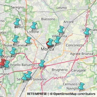 Mappa MONZA VIA VITTORIO EMANUELE, 20052 Monza MB, Italia (5.70611)