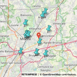 Mappa Viale Gian Battista Stucchi, 20052 Monza MB, Italia (3.54857)