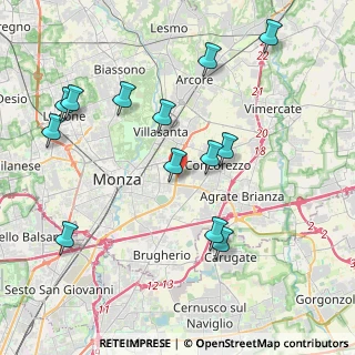 Mappa Viale Gian Battista Stucchi, 20052 Monza MB, Italia (4.34231)