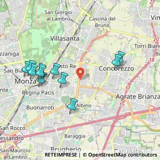 Mappa Viale Gian Battista Stucchi, 20052 Monza MB, Italia (2.14818)