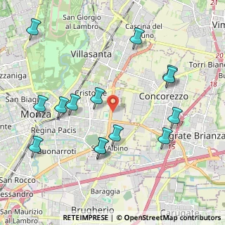 Mappa Viale Gian Battista Stucchi, 20052 Monza MB, Italia (2.26786)