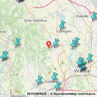 Mappa Via delle Querce, 36030 Costabissara VI, Italia (6.7905)