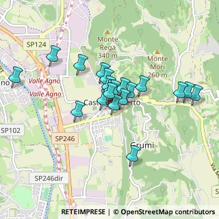 Mappa Via Vicenza, 36070 Castelgomberto VI, Italia (0.696)