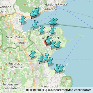 Mappa Via XX Settembre, 25010 San Felice del Benaco BS, Italia (1.831)