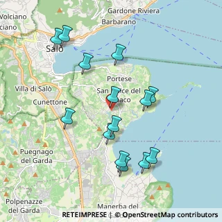 Mappa Via XX Settembre, 25010 San Felice del Benaco BS, Italia (1.94857)
