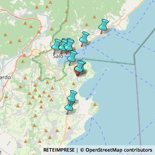 Mappa Via XX Settembre, 25010 San Felice del Benaco BS, Italia (2.8225)