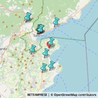 Mappa Via XX Settembre, 25010 San Felice del Benaco BS, Italia (3.49)