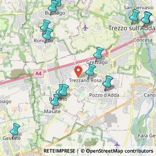 Mappa Via G. Rossini, 20060 Trezzano Rosa MI, Italia (2.796)