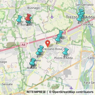 Mappa Via G. Rossini, 20060 Trezzano Rosa MI, Italia (2.37769)