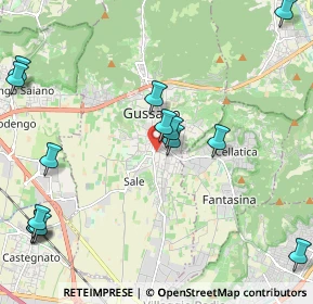 Mappa Via Acquafredda, 25064 Gussago BS, Italia (2.82867)