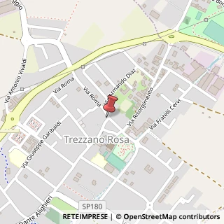 Mappa Via Roma, 11, 20060 Trezzano Rosa, Milano (Lombardia)
