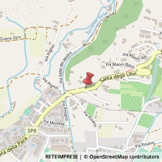 Mappa Via Salita degli Olivi, 17, 37010 Costermano VR, Italia, 37010 Costermano, Verona (Veneto)