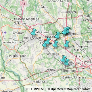 Mappa Via Mutilati di Guerra, 20025 Legnano MI, Italia (5.98273)