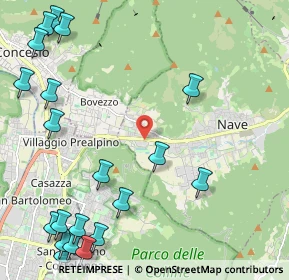 Mappa Via Industriale, 25075 Nave BS, Italia (3.106)