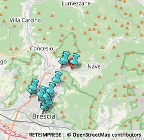 Mappa Via Industriale, 25075 Nave BS, Italia (3.87385)